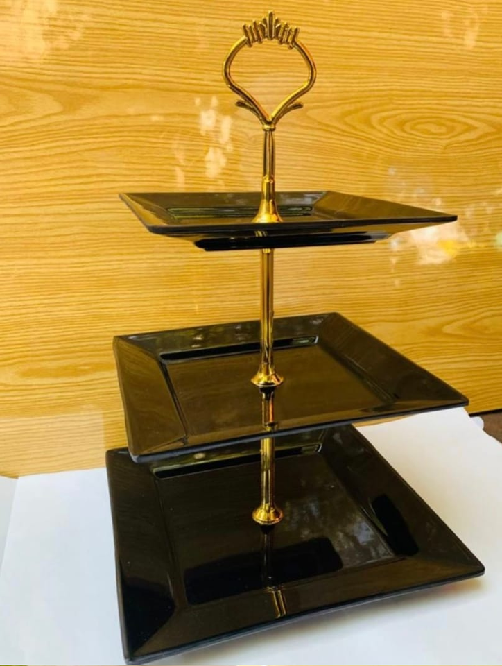 3-Tier Decorative Dessert Cupcake Stand Tray