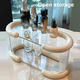 Elegant Dual-Tier Vanities Organizer