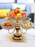 360 Rotating Fruits & Dry Fruits Platter Organizer