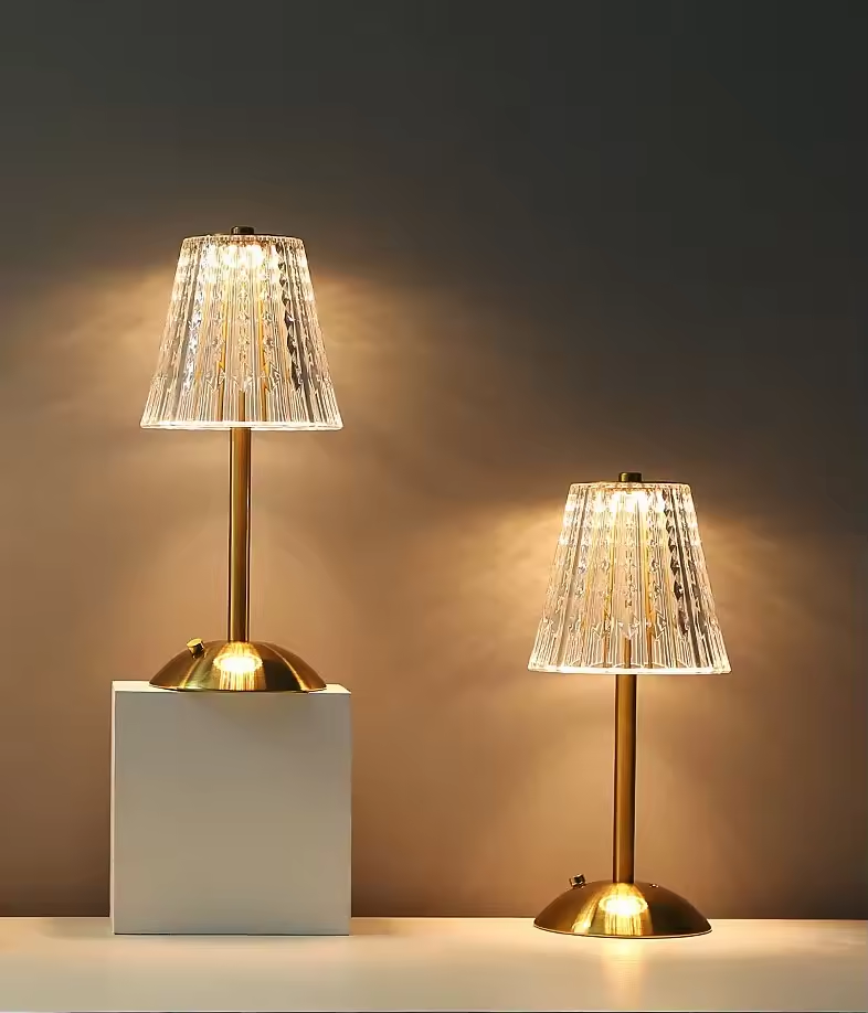 Elegant Crystal LED Table Lamp