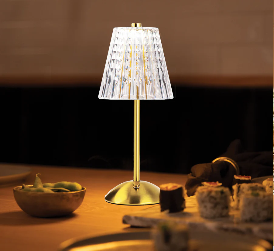 Elegant Crystal LED Table Lamp