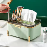 Luxury 3 in 1 Vertical Tissue Case with Storage box